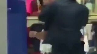 Man picks the wrong guy to fight with, gets knocked out in one kick