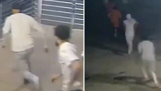Surveillance video shows 11 inmates escaping prison