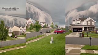 When you walk outside your house and see this