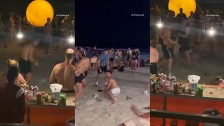 British man knocks out opponents left and right