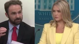 Leavitt faces questions on the 'Clinton Body Count' and Epstein's alleged ties to Israel