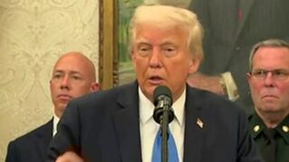 Trump on Biden's presidency: "It seems like the president is whoever was operating the Autopen"