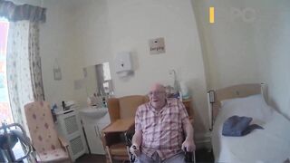UK police tasering a 92-year-old man with one leg, after pepper-spraying him, and he ended up dying