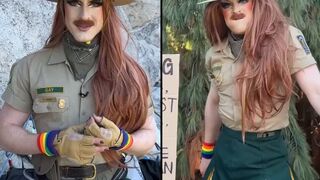 Trans activists vandalize Yosemite National Park to teach Trump a lesson