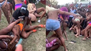 Bikini brawl breaks out and security nowhere to be found