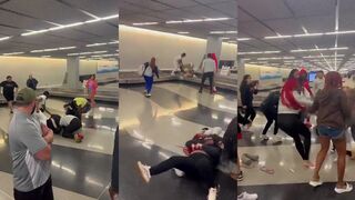 Fight breaks out at Chicago O’Hare International Airport.