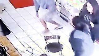 Woman beats the brakes off man who inappropriately touched her