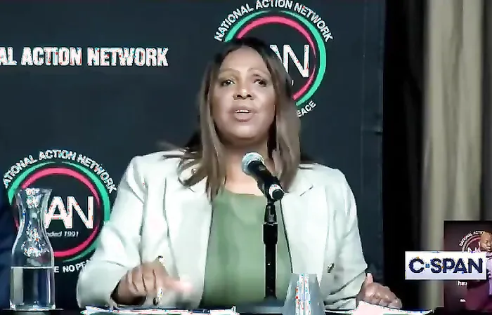 Letitia James goes on unhinged rant against Donald Trump