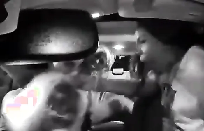 Uber driver gets jumped by a group of hoopty women