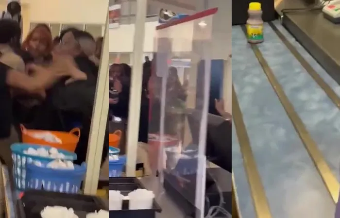 Shocking brawl caught on camera OMG