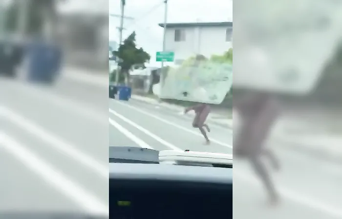 Future doctor jumps out window naked, gets hit by car