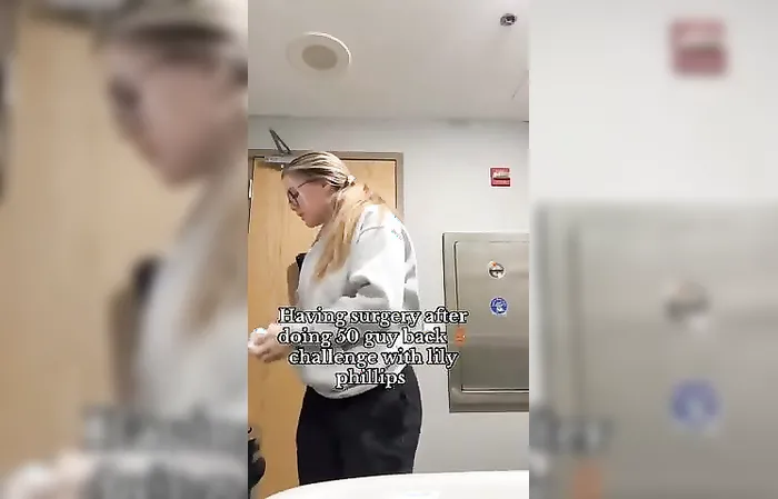 Lily Phillips and Tiffany Goodtime’s 50-man "backdoor challenge" ended in SURGERY