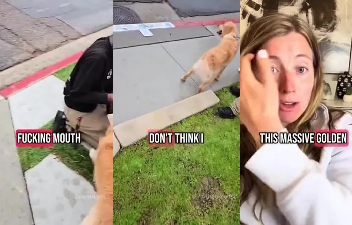 Woman throws handful of sh*t at toddler