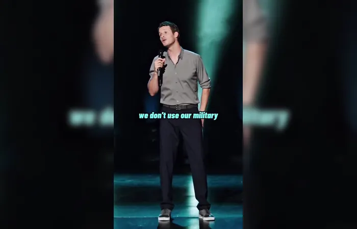 Daniel Tosh discusses Canada's "greatest fence" - America!