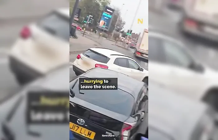 woman vs truck, who ya got?