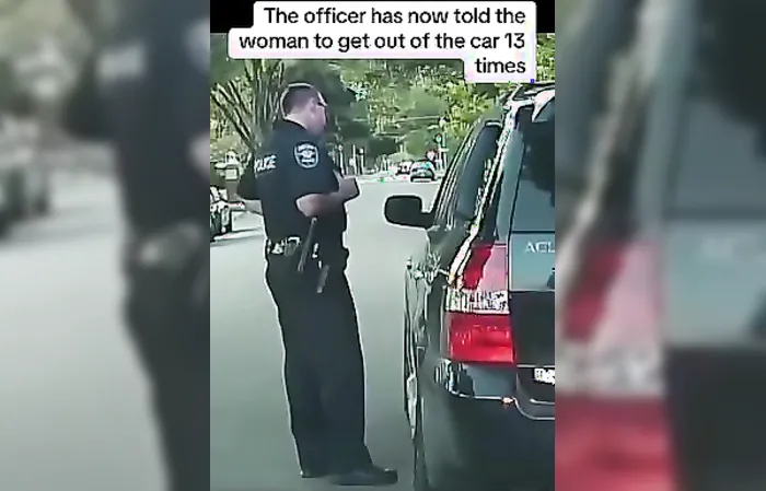 Suspect didn't listen to police, got JACKED UP