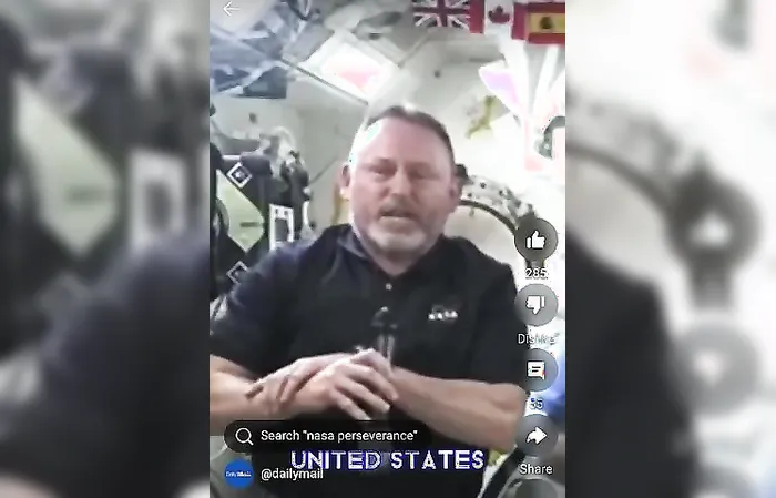 Stranded NASA astronauts thank Musk and Trump.