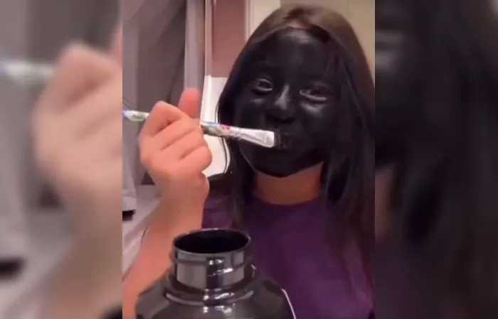 Kid pulls off scary prank on parent