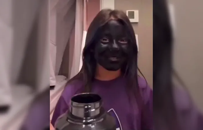 Kid pulls off scary prank on parent
