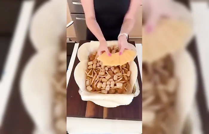 Woman cooks horrible dinner for kids