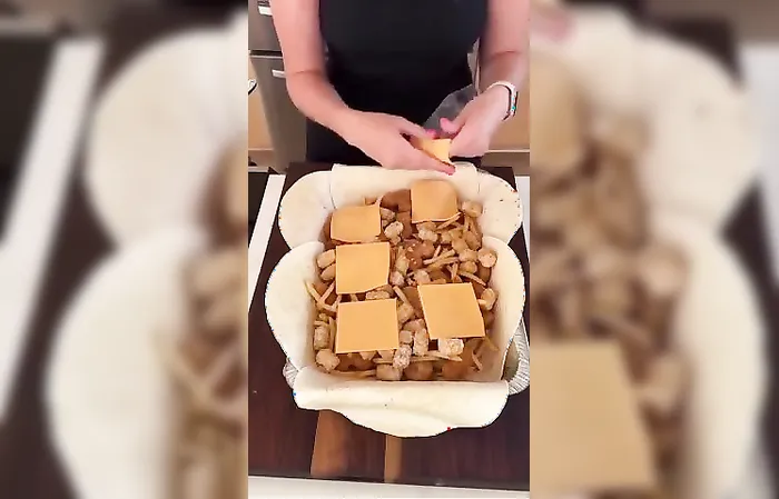 Woman cooks horrible dinner for kids