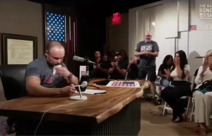 Bongino gives farewell message