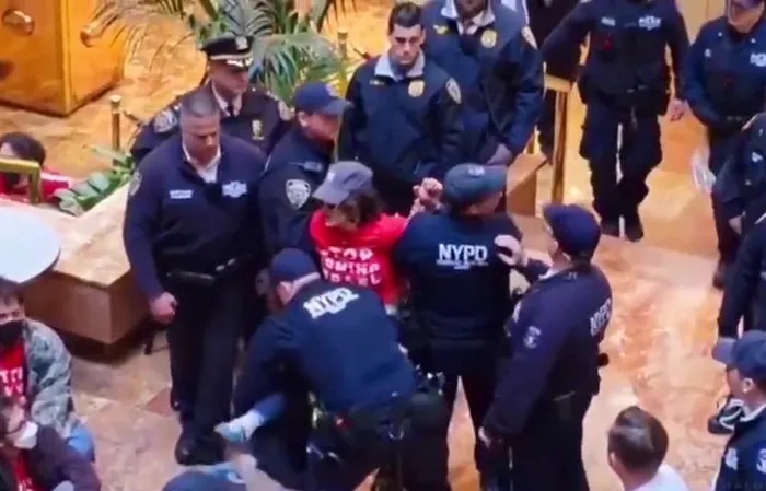 NYPD is arresting protestors who took over Trump Tower