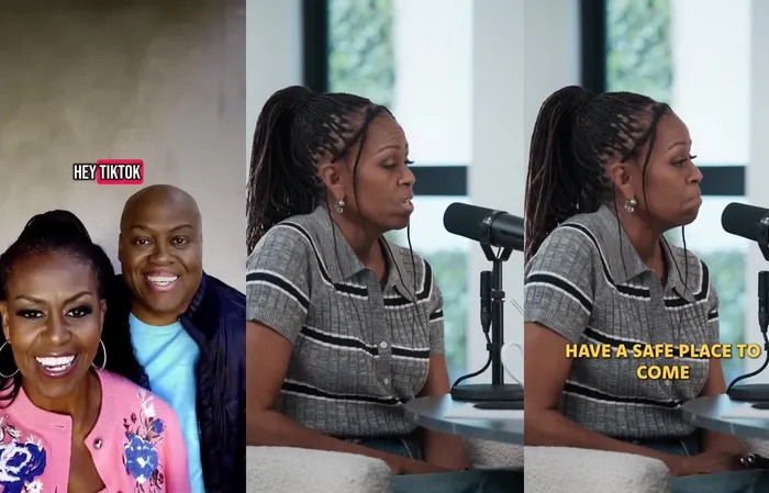 Michelle Obama starts podcast with her brother
