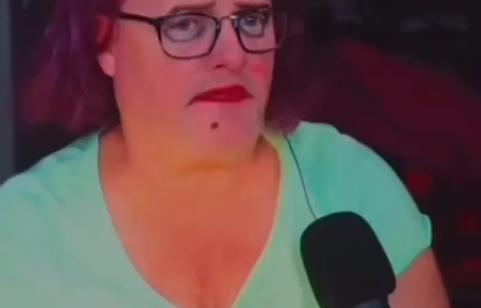 Person, who appears to be male, is upset he can't ever get an abortion