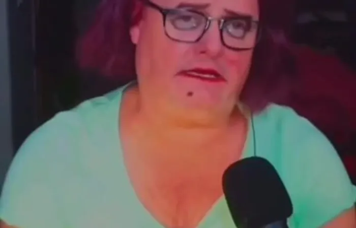 Person, who appears to be male, is upset he can't ever get an abortion