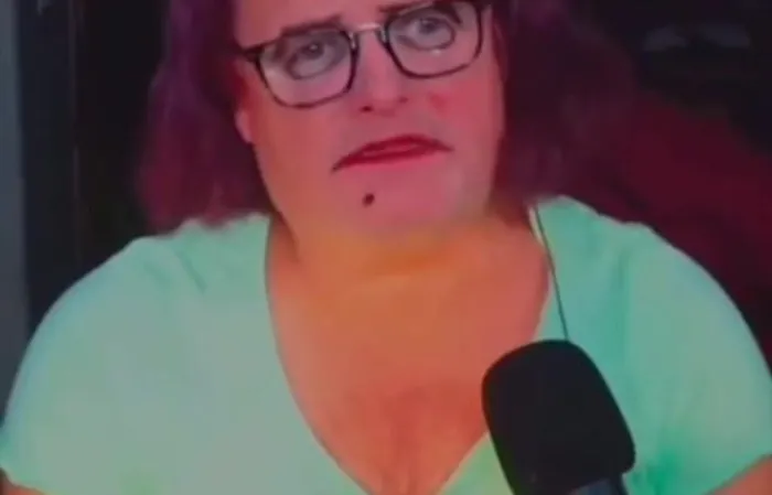 Person, who appears to be male, is upset he can't ever get an abortion