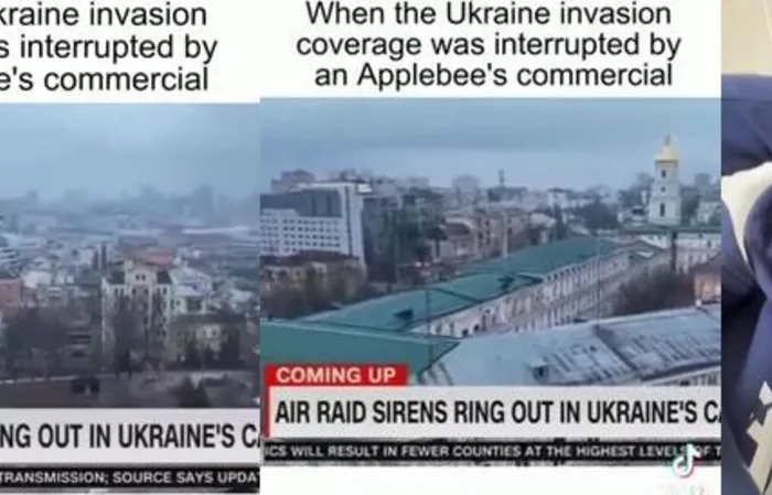 Applebees commercial aired during CNN coverage of Ukraine invasion