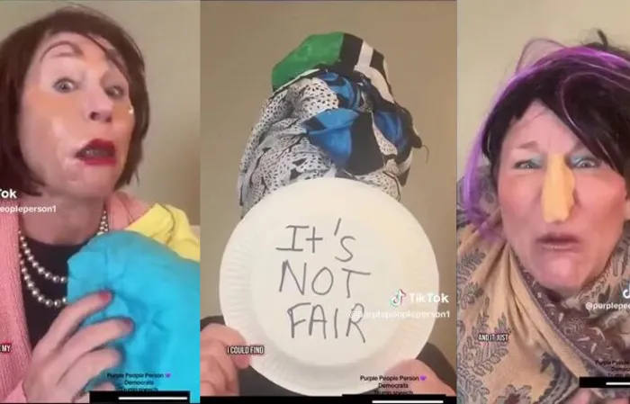 Woman impersonates unhinged Democrats
