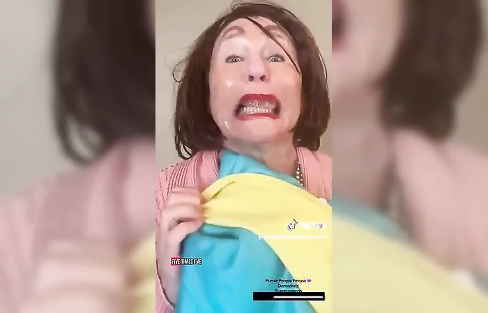 Woman impersonates unhinged Democrats