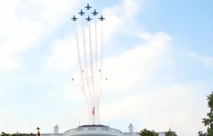 AMERICA IS BACK - Trump shares patriotic video for everyone to see