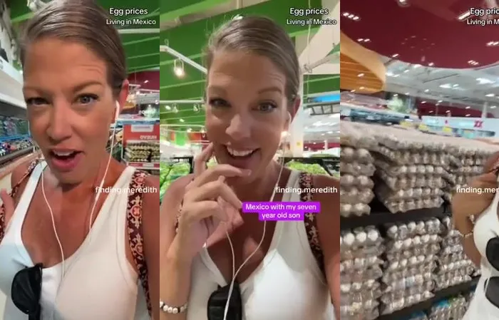 American woman says there's plenty of eggs in Mexico