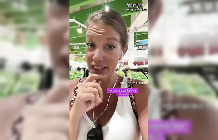 American woman says there's plenty of eggs in Mexico