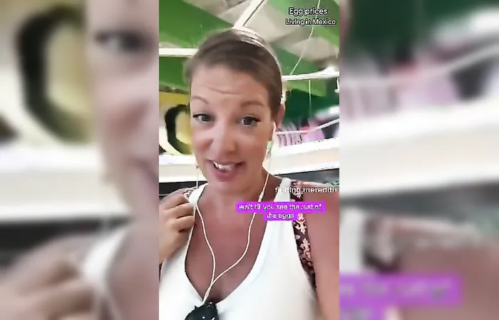 American woman says there's plenty of eggs in Mexico