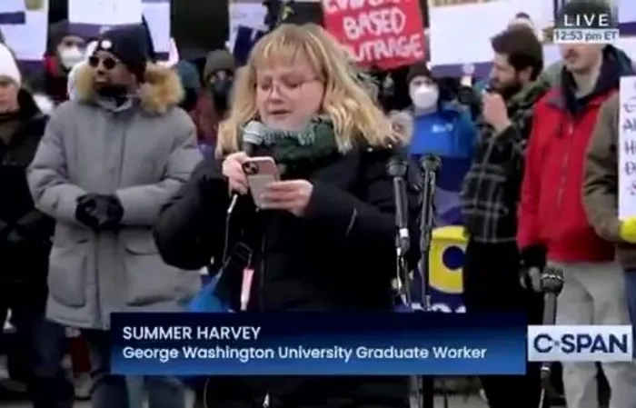 Woman with bizarre research job freaks out over Trump cuts
