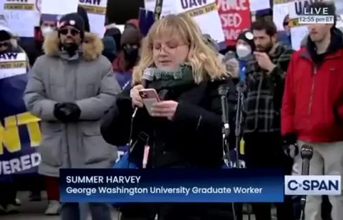 Woman with bizarre research job freaks out over Trump cuts