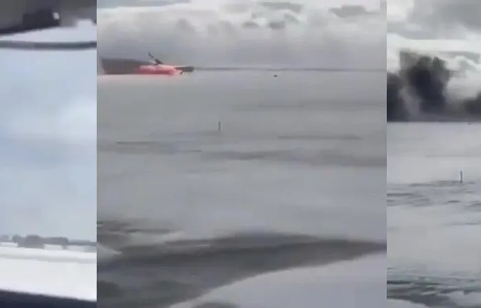 Video of Delta Air Lines plane flipping over at Toronto Airport