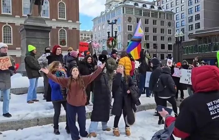 Group of protesters sound mad, but make no sense at all