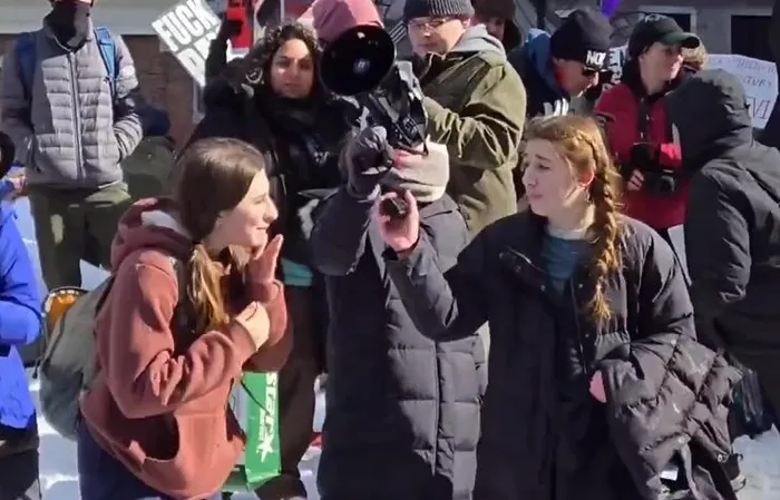 Group of protesters sound mad, but make no sense at all