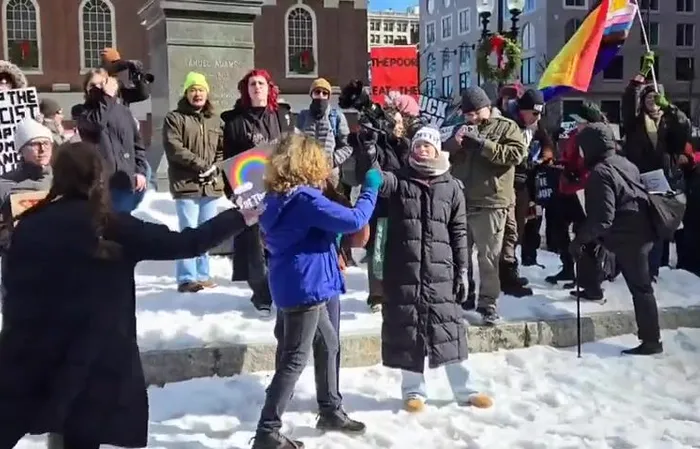 Group of protesters sound mad, but make no sense at all