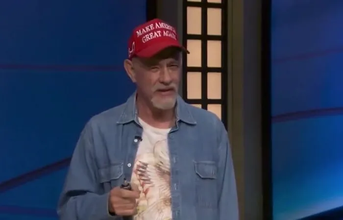Tom Hanks flopped on SNL as a Trump supporter in a MAGA hat