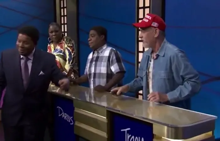Tom Hanks flopped on SNL as a Trump supporter in a MAGA hat