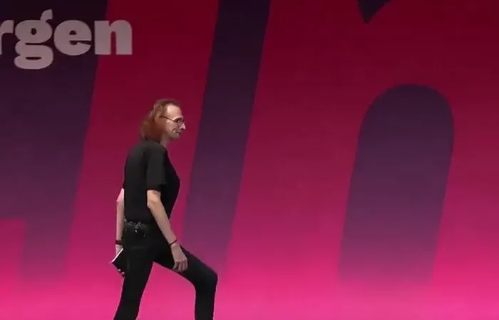This is German politician Alexandra Hermann