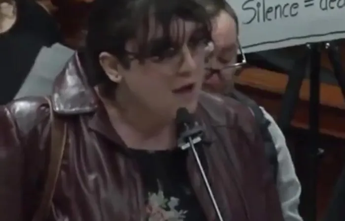 When your town hall meeting turns into a creepy cosplay