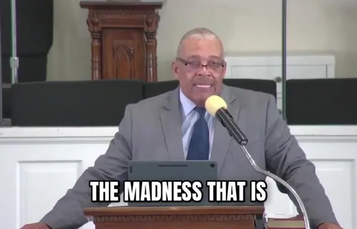Loudmouth pastor tells church to get violent over Trump and Elon cutting waste, fraud from govt