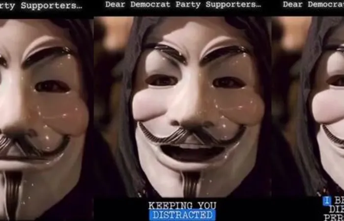 'Dear Democrats...' - Anonymous issues chilling message to leftists